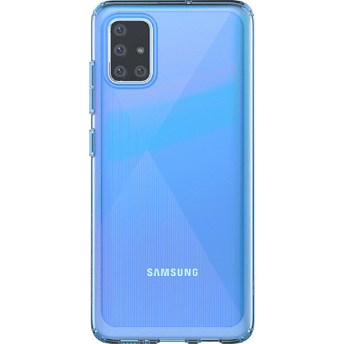 Чехол-накладка Araree A cover для смартфона Samsung Galaxy A51 (Цвет: Blue)