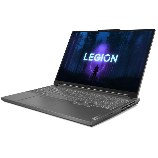 Ноутбук Lenovo Legion Slim 5 16IRH8 Core i7 13700H 16Gb SSD512Gb NVIDIA GeForce RTX4050 6Gb 16 IPS WUXGA (1920x1200) noOS grey WiFi BT Cam (82YA00DNLK)