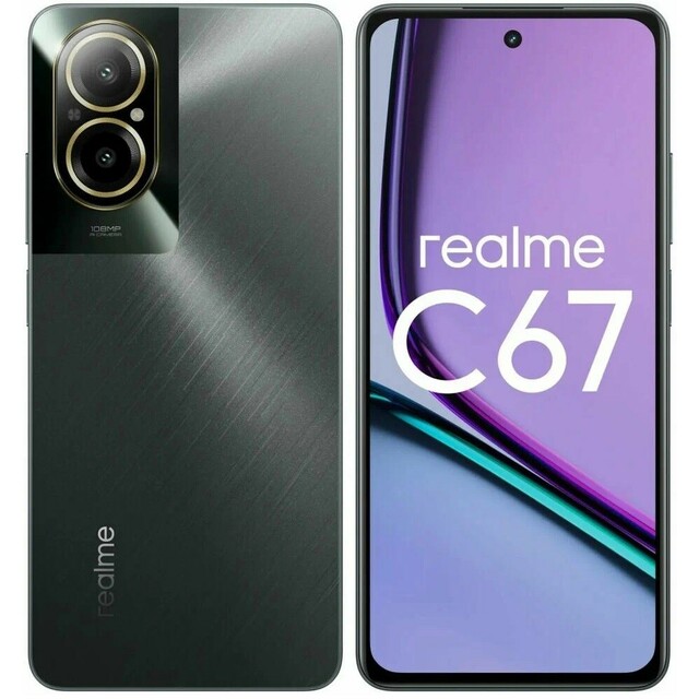 Смартфон realme C67 6/128Gb, черный