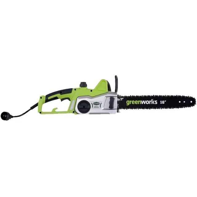 Электрическая цепная пила Greenworks GCS1840 (Цвет: Green)