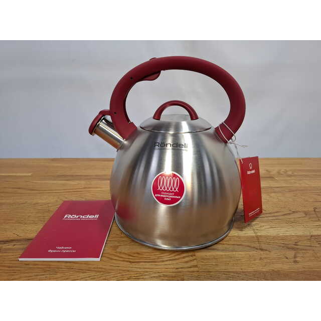 Чайник металлический Rondell Eletto RDS-1825 (Цвет: Inox) Чайник металлический Rondell Eletto RDS-1825 (Цвет: Inox)