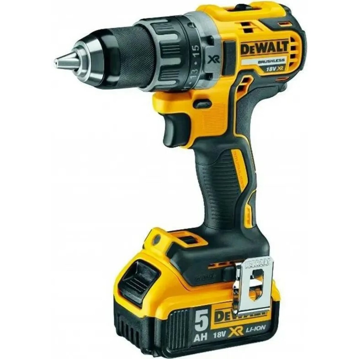 Дрель-шуруповерт DeWalt DCD791P2-QW (Цвет: Yellow)