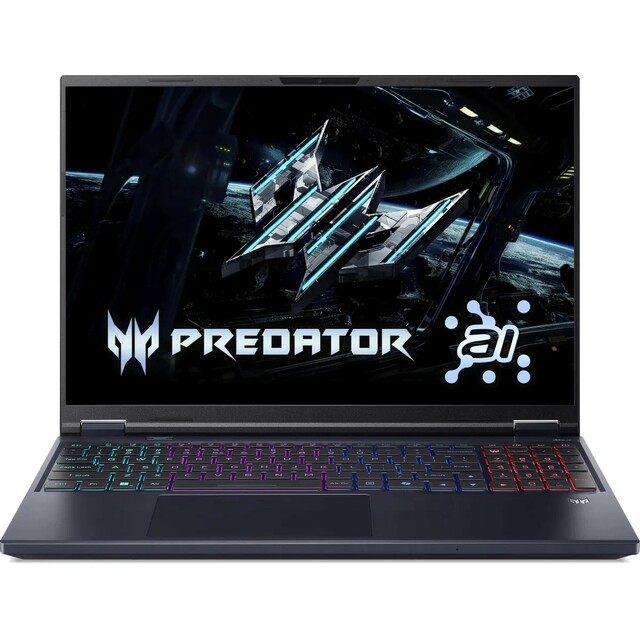 Ноутбук Acer Predator Helios Neo 16 AI PHN16-73-92NH (Core Ultra 9 275HX 2.7Ghz / 32Gb DDR5 / SSD2Tb / NVIDIA GeForce RTX5070Ti 12Gb / 16