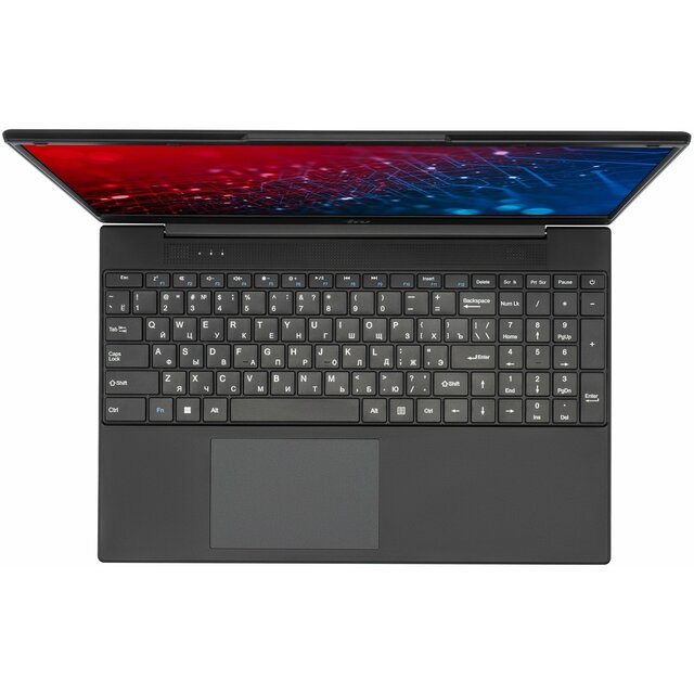 Ноутбук IRU Tactio 15ALGR (Core i5 1235U 1.3Ghz / 16Gb DDR4 / SSD512Gb / Intel UHD Graphics / 15.6" / noOS / black) (2173257)