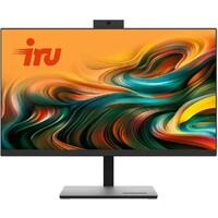 Моноблок IRU Office 23IH6L (Intel Core i5 12400 2.5Ghz/16Gb DDR4/SSD 512Gb/Intel UHD Graphics 730/23.8 /IPS/FHD (1920х1080)/Free DOS/black/WiFi/BT/Cam) 