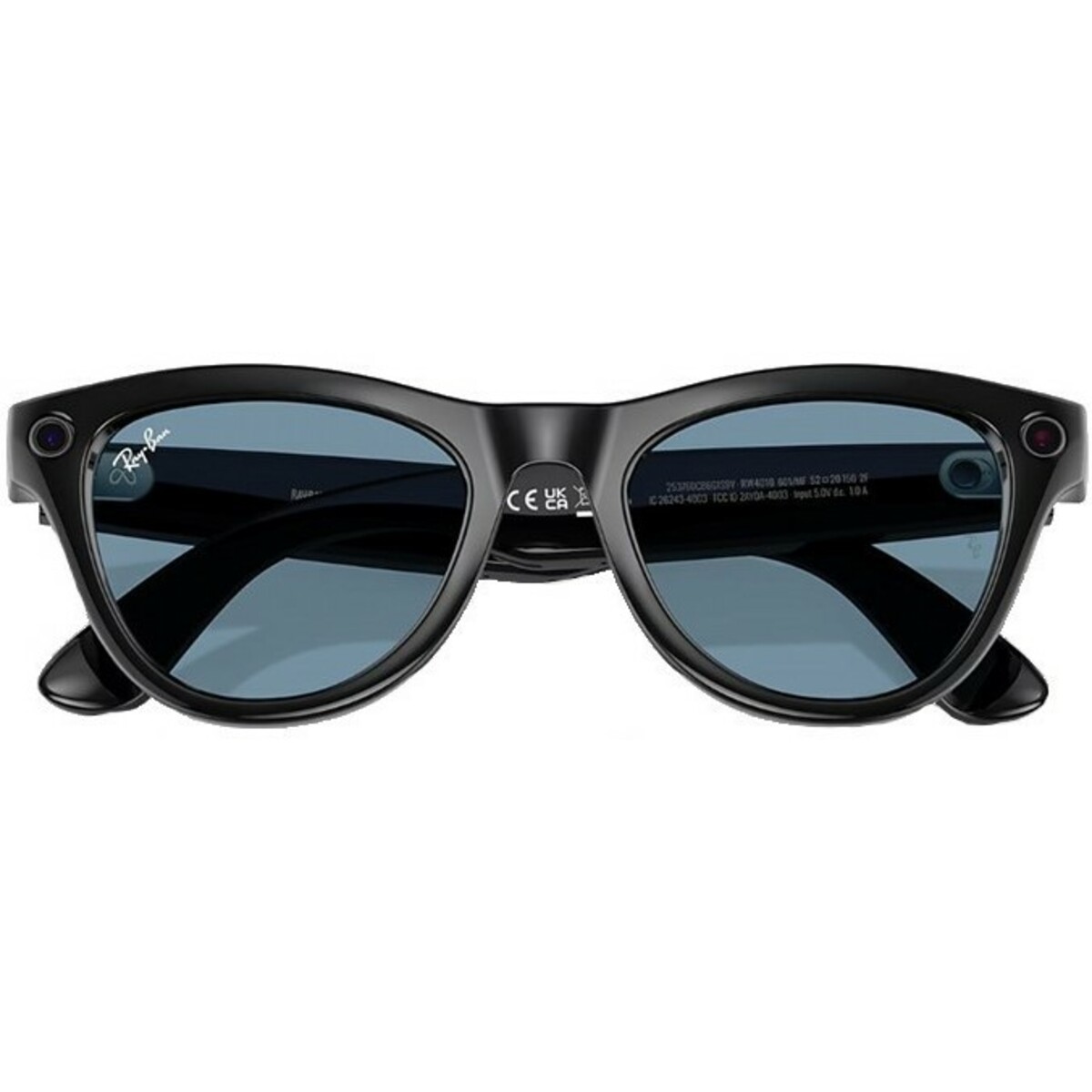 Умные очки Ray-Ban Meta Skyler RW4010 (Цвет: Shiny Black / Transitions Cerulean Blue)