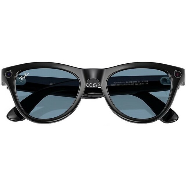Умные очки Ray-Ban Meta Skyler RW4010 (Цвет: Shiny Black / Transitions Cerulean Blue)