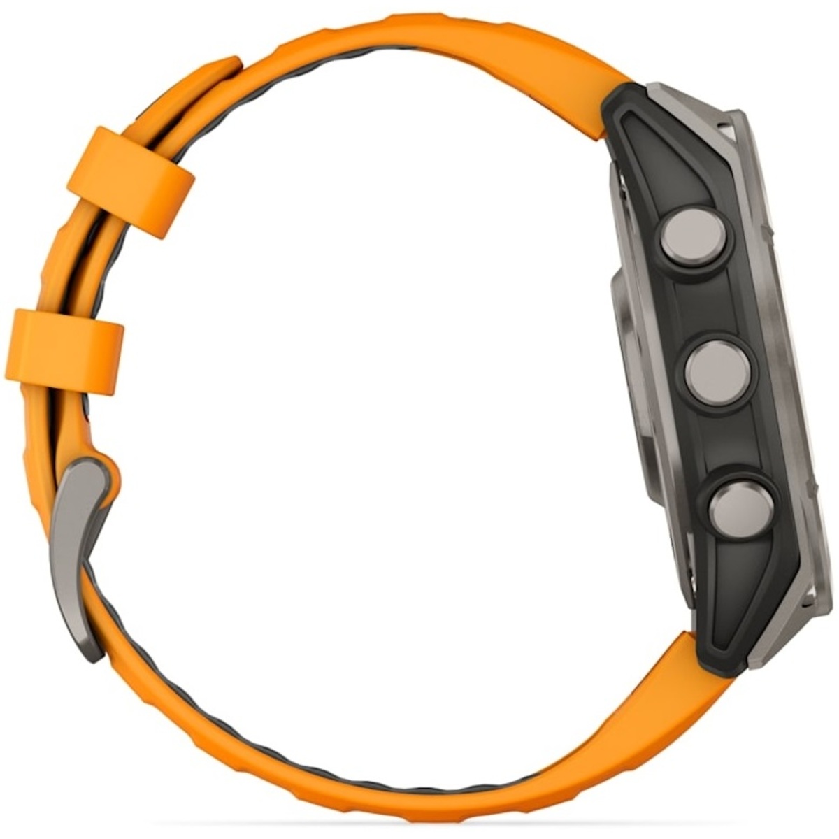 Умные часы Garmin Fenix 8 47mm Amoled Sapphire Graphite DLC (Цвет: Titanium Spark / Orange)