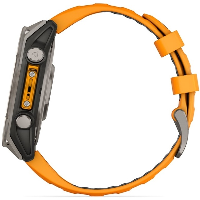 Умные часы Garmin Fenix 8 47mm Amoled Sapphire Graphite DLC (Цвет: Titanium Spark / Orange) Умные часы Garmin Fenix 8 47mm Amoled Sapphire Graphite DLC (Цвет: Titanium Spark / Orange)