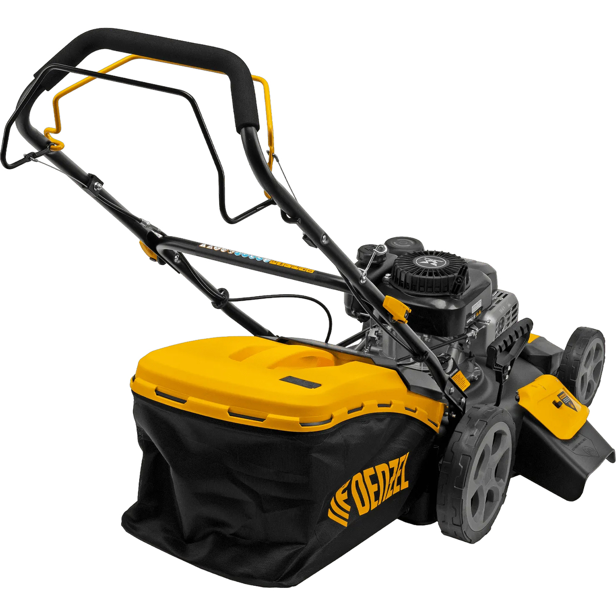 Газонокосилка роторная DENZEL GLR-510SP-ZS (Цвет: Yellow/Black)