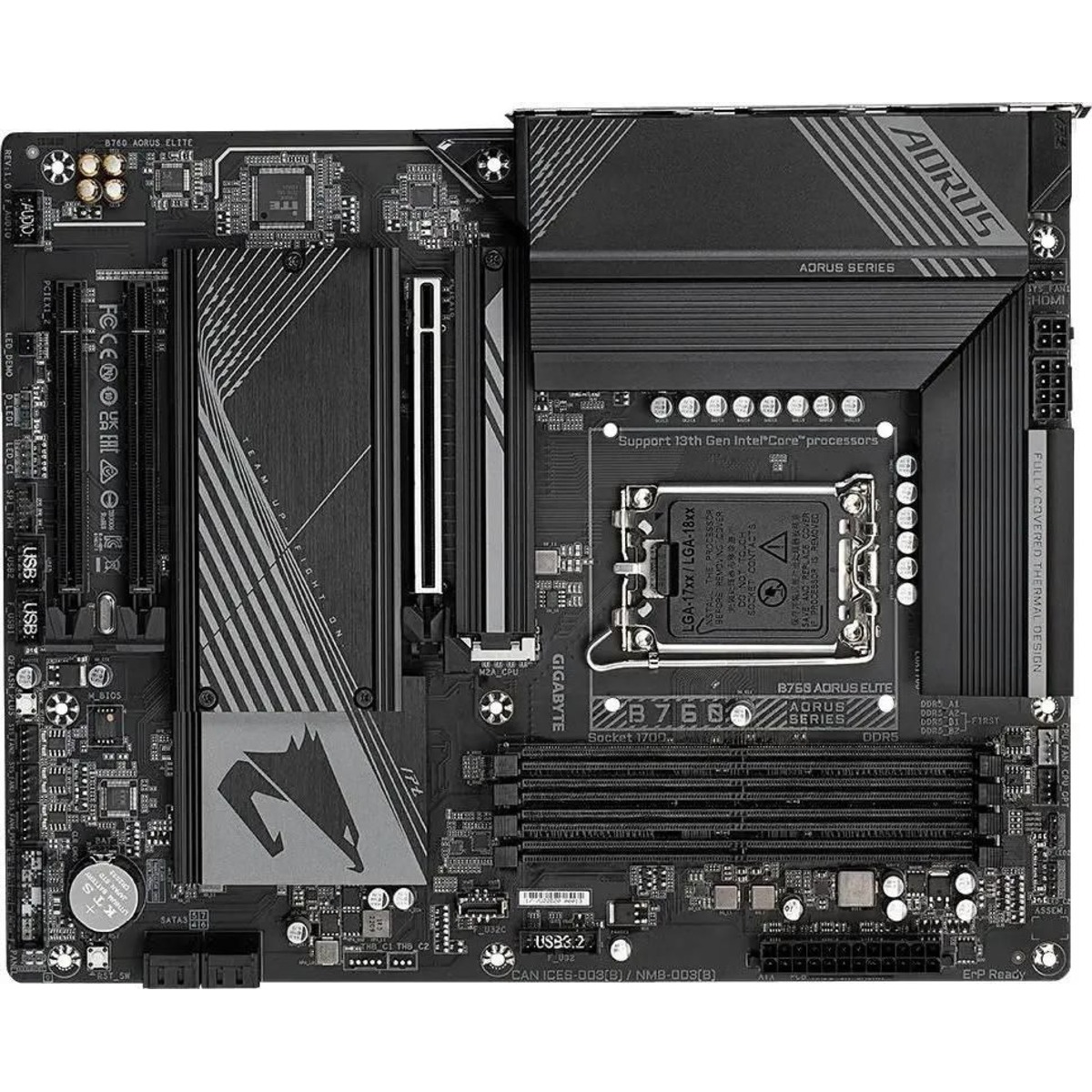 Материнская плата Gigabyte B760 AORUS ELITE