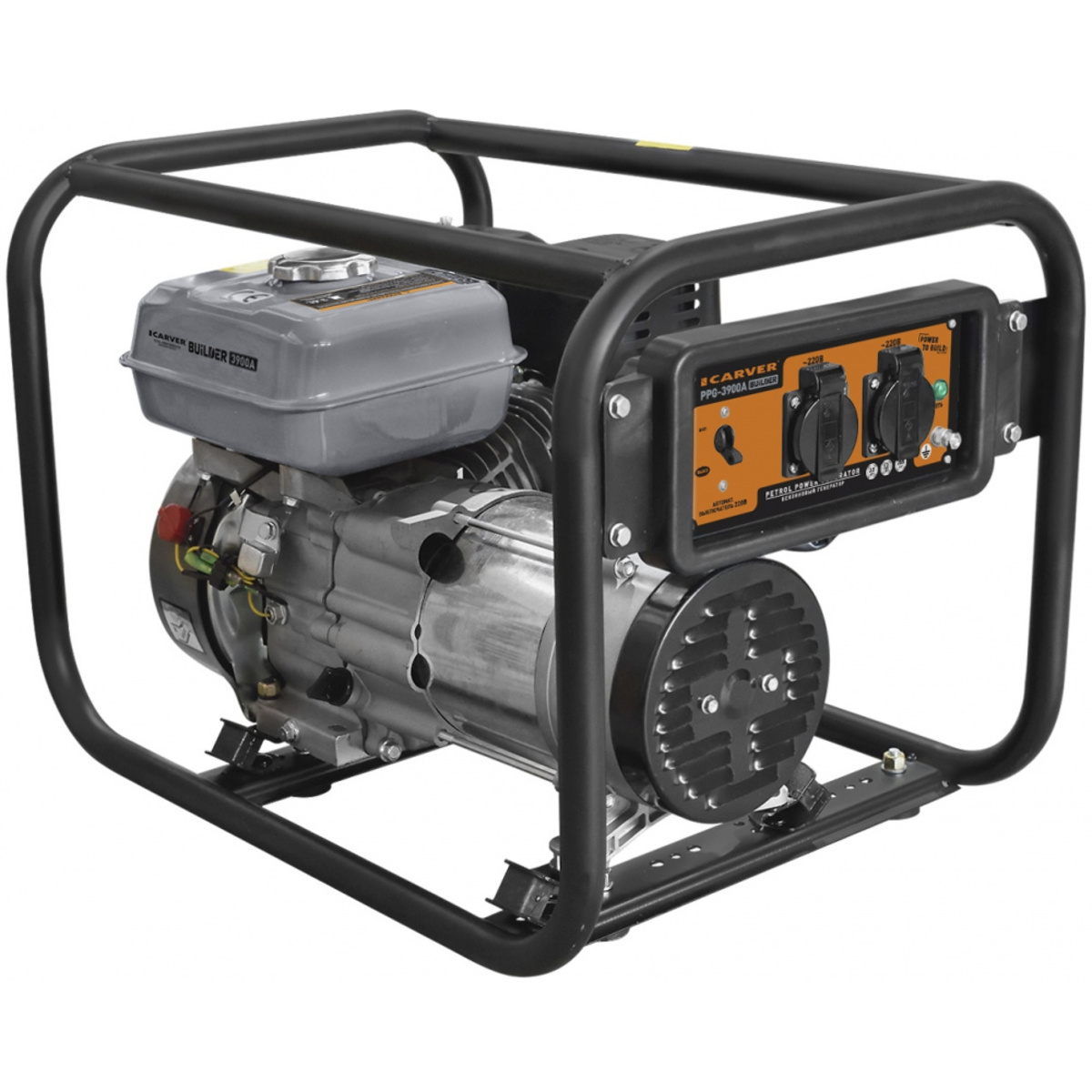 Генератор Carver PPG- 3900А BUILDER 3кВт (Цвет: Gray/Black)