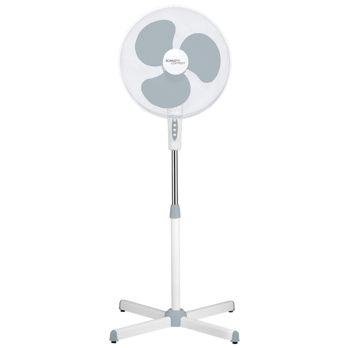Вентилятор напольный Scarlett SC-SF111B01 (Цвет: White)