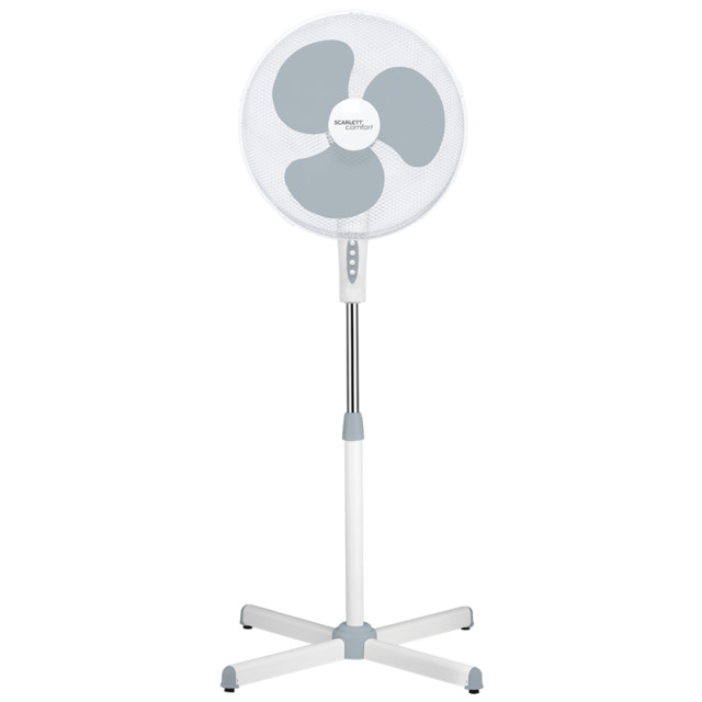 Вентилятор напольный Scarlett SC-SF111B01 (Цвет: White)