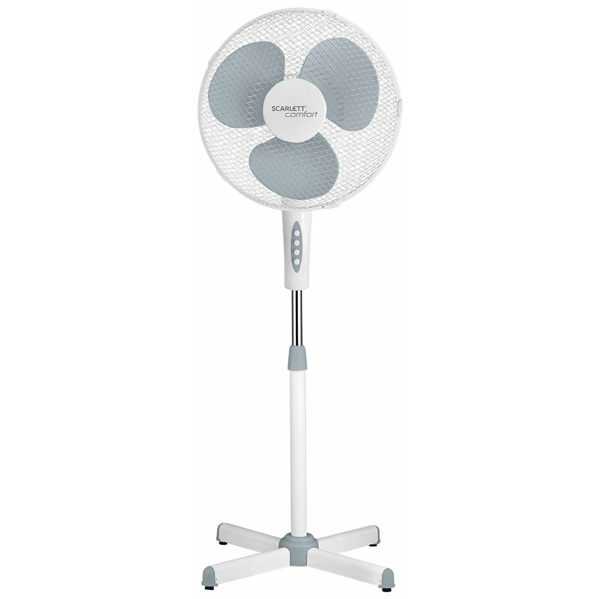 Вентилятор напольный Scarlett SC-SF111B20 (Цвет: White)
