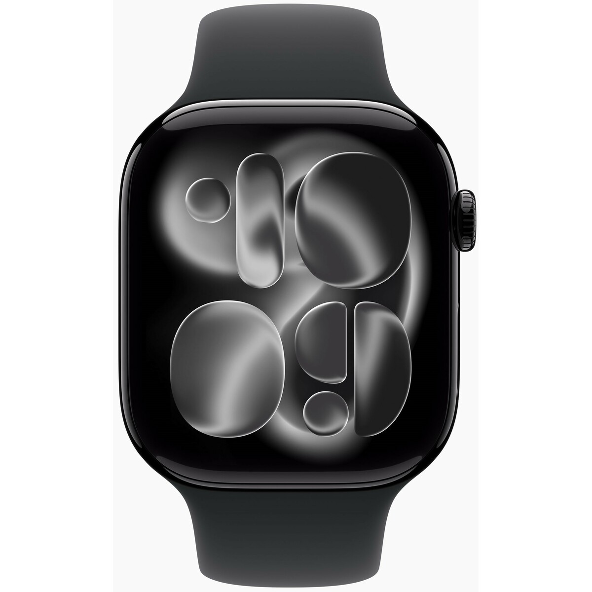 Умные часы Apple Watch Series 11 46mm Aluminum Case with Sport Band M/L (Цвет: Jet Black)