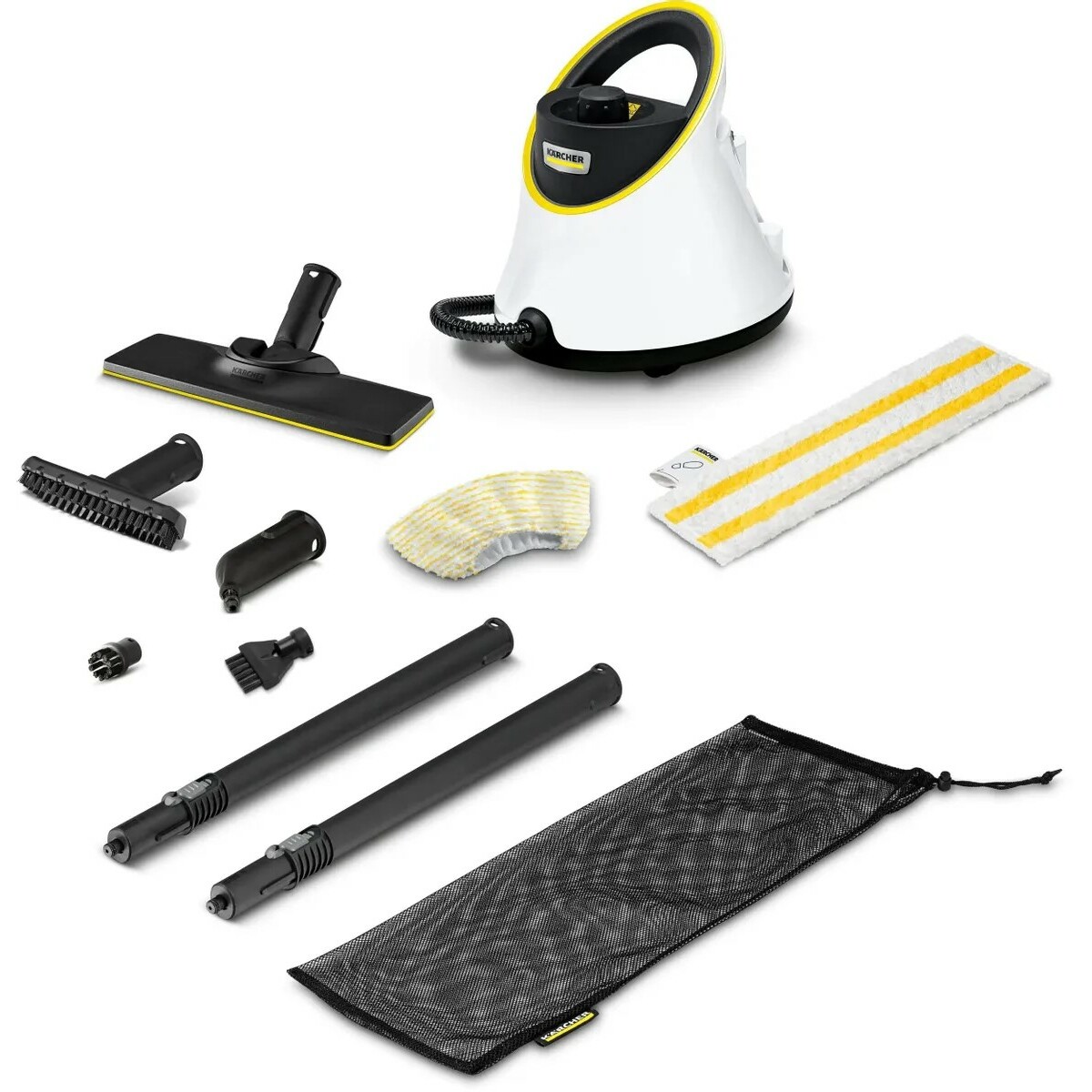 Пароочиститель напольный Karcher EasyFix SC 2 Deluxe, белый