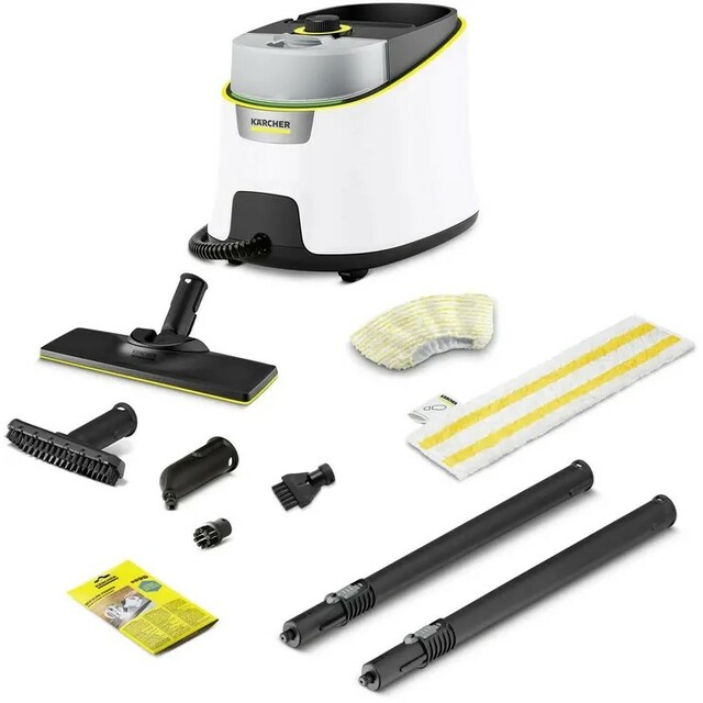 Пароочиститель напольный Karcher EasyFix SC 4 Deluxe Iron, белый