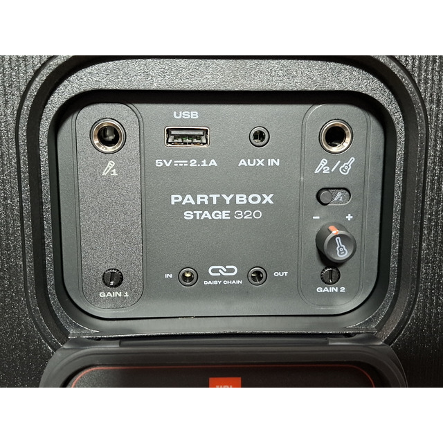 Минисистема JBL Partybox Stage 320, черный