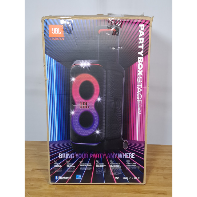 Минисистема JBL Partybox Stage 320, черный