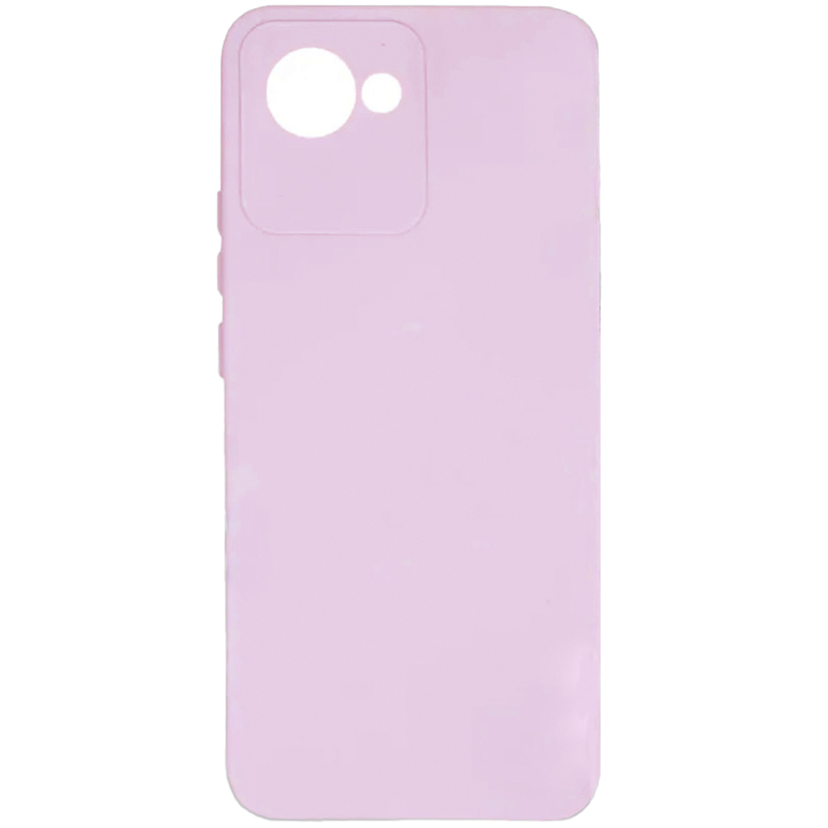 Чехол-накладка Borasco MicroFiber Case для смартфона Realme C30/C30S (Цвет: Lavender)