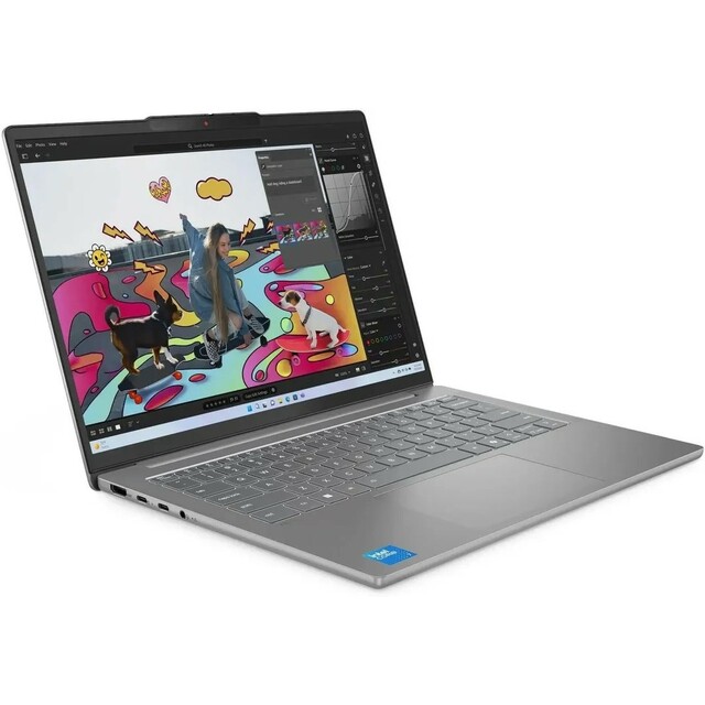 Ноутбук Lenovo IdeaPad Slim 5 14IRH10R (Core 5 210H 2.2Ghz/32Gb DDR5/SSD1Tb/Intel Graphics/14 /noOS/gray) (83J0001BRK)
