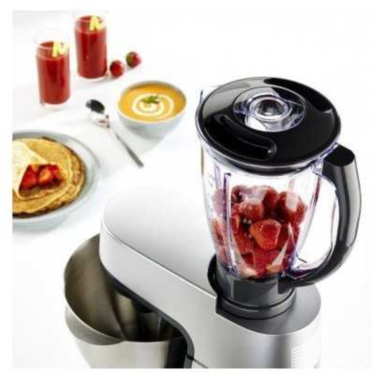 Кухонный комбайн Moulinex Masterchef Gourmet QA51AD10 (Цвет: Silver / Black)