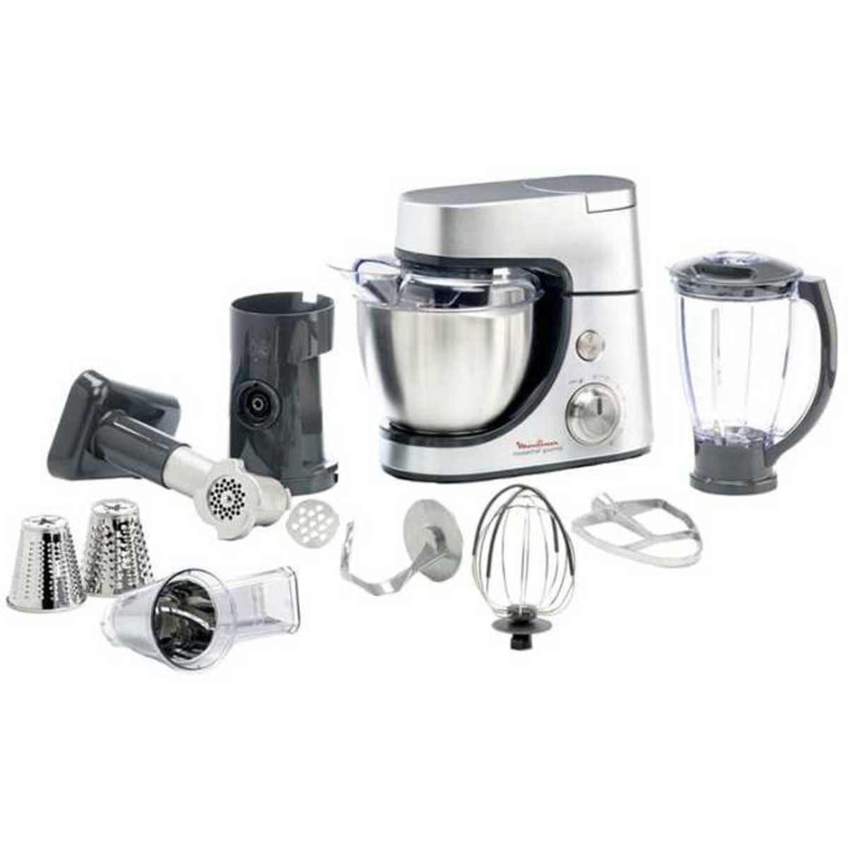 Кухонный комбайн Moulinex Masterchef Gourmet QA51AD10 (Цвет: Silver / Black)