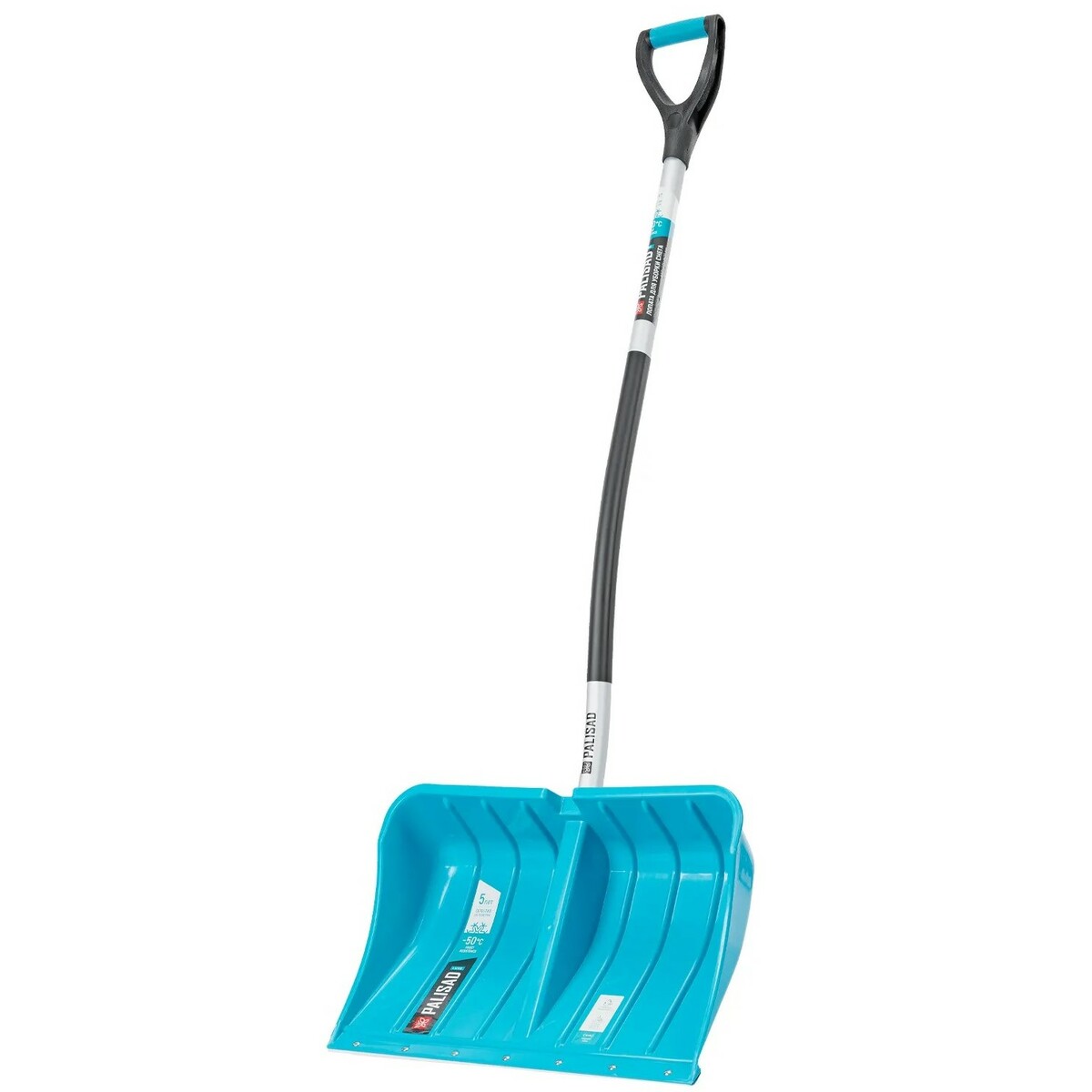 Лопата для уборки снега Palisad LUXE 615685 (Цвет: Blue/Black)