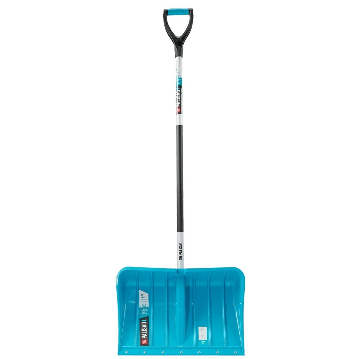 Лопата для уборки снега Palisad LUXE 615685 (Цвет: Blue/Black)