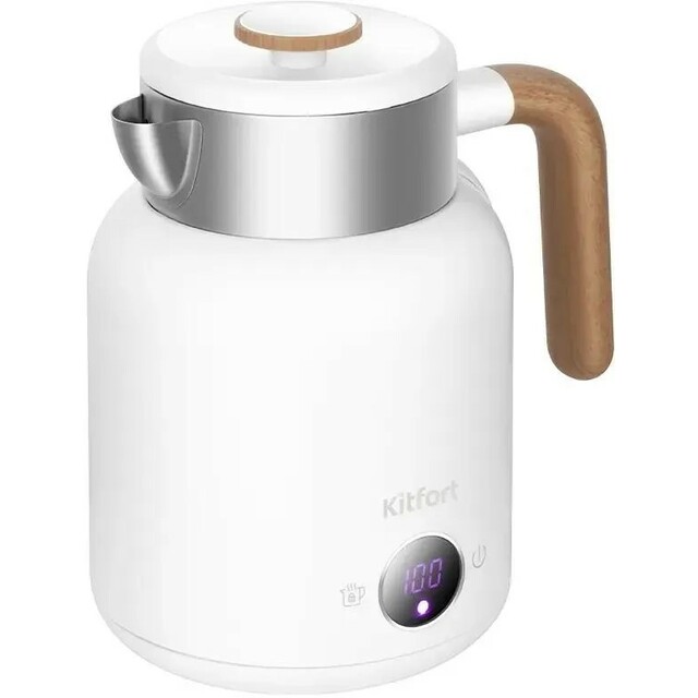 Чайник электрический Kitfort КТ-6724, белый Чайник электрический Kitfort КТ-6724, белый