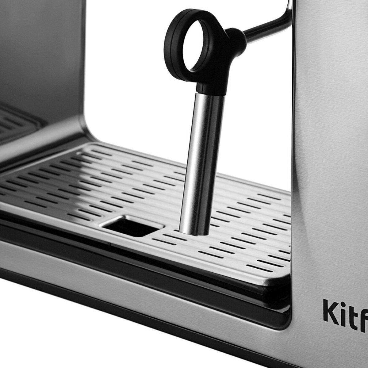 Кофеварка рожковая Kitfort КТ-7515 (Цвет: Silver)
