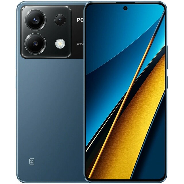 Смартфон POCO X6 5G 12/512Gb (Цвет: Blue) 