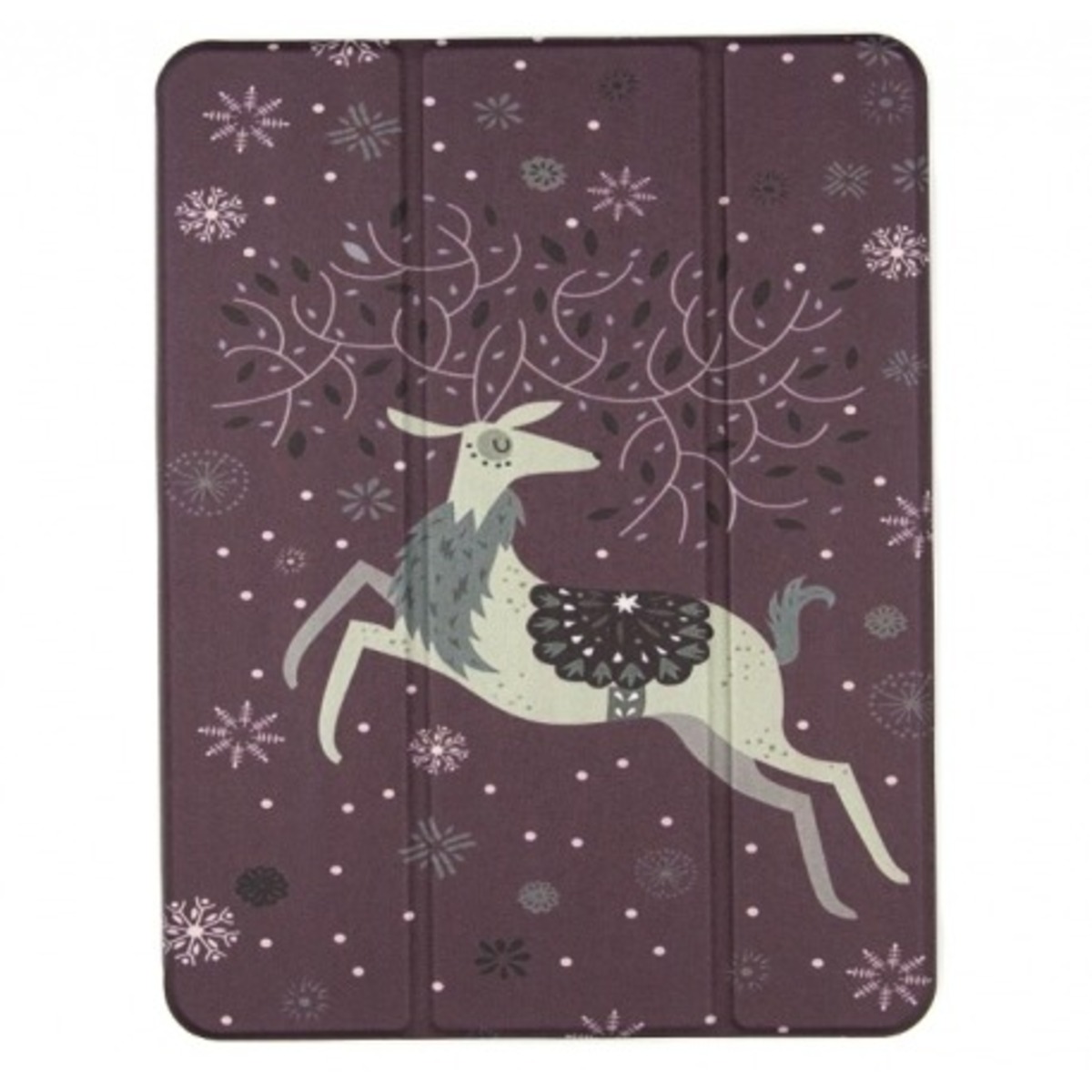 Чехол-книжка Comma Lingos Series Deer Case with Pencil Slot для iPad Air4 10.9 (2020) (Цвет: Purple)