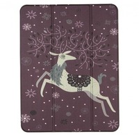 Чехол-книжка Comma Lingos Series Deer Case with Pencil Slot для iPad Air4 10.9 (2020) (Цвет: Purple)