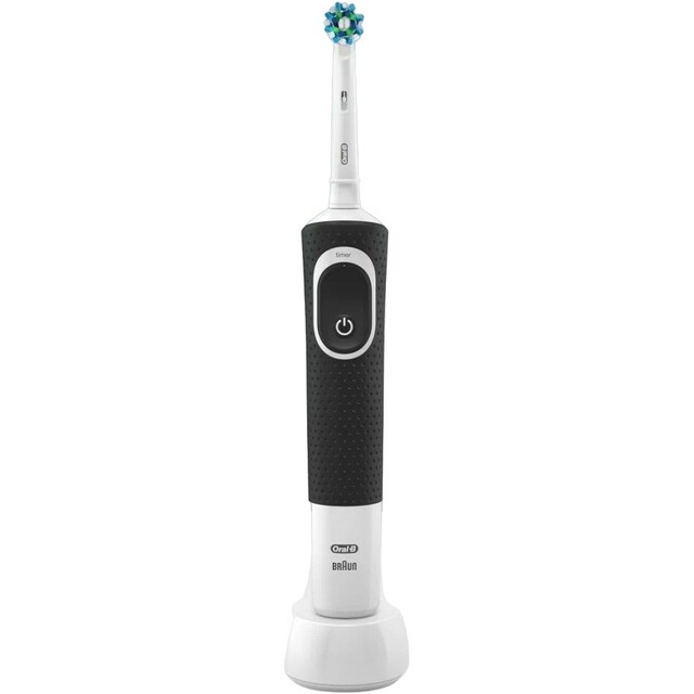 Набор электрических зубных щеток Oral-B Vitality 100 + Aquacare 4 Oxyjet (Цвет: Black/White)