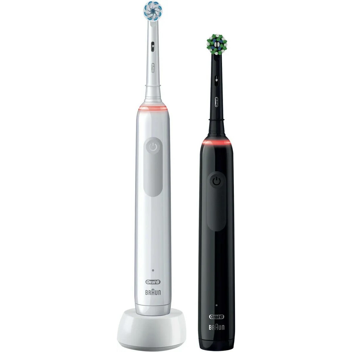 Зубная щетка электрическая Oral-B Pro 3 3500 Duo (Цвет: White/Black)