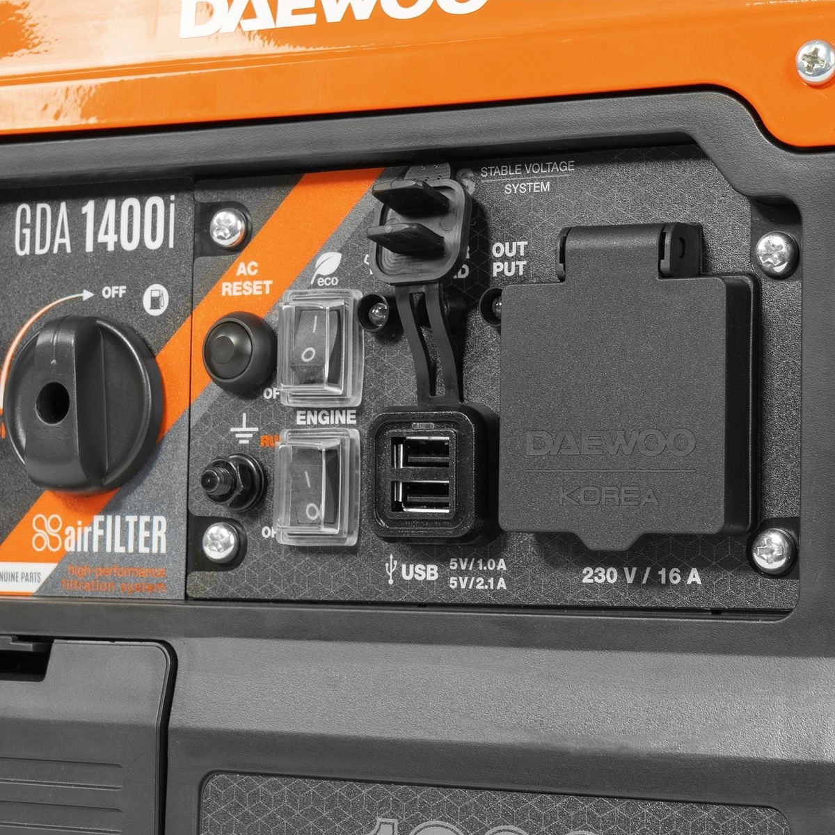 Генератор Daewoo GDA 1400i (Цвет: Orange)