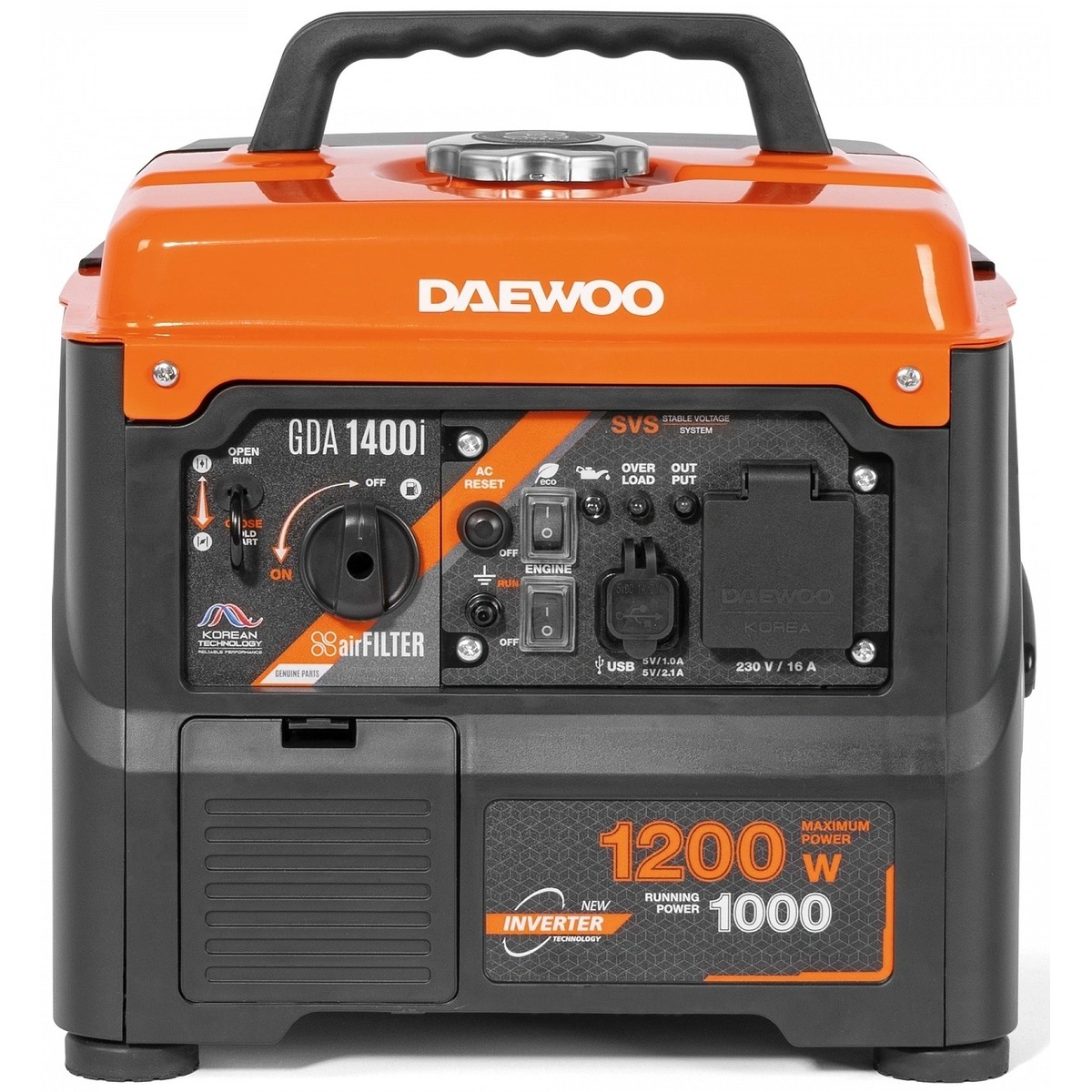 Генератор Daewoo GDA 1400i (Цвет: Orange)