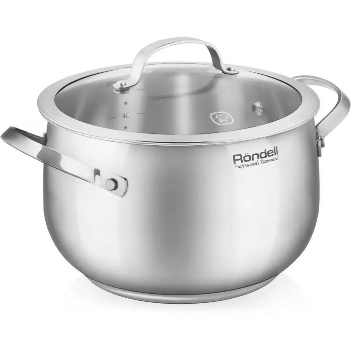 Кастрюля Rondell Calypso RDS-1672 (Цвет: Inox)