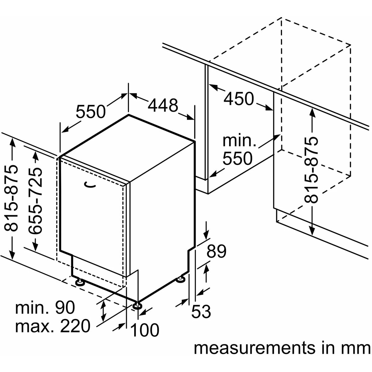 Посудомоечная машина Bosch Serie 2 SPV2IKX01Q (Цвет: Inox)