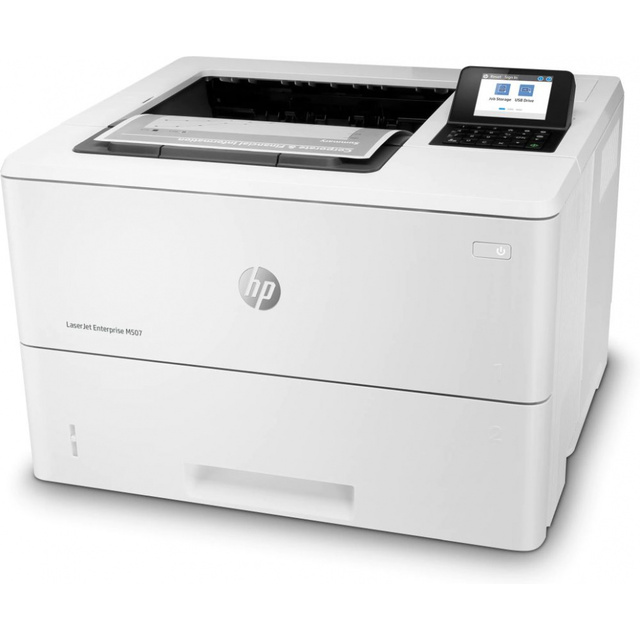 Принтер лазерный HP LaserJet Enterprise M507dn (Цвет: White)