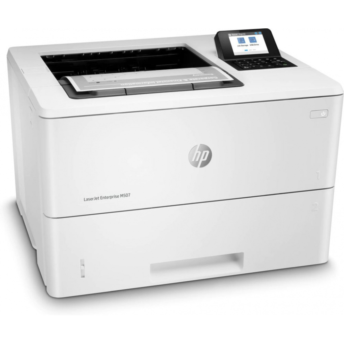Принтер лазерный HP LaserJet Enterprise M507dn (Цвет: White)