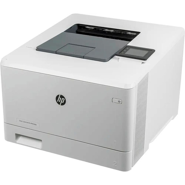 Принтер лазерный HP Color LaserJet Pro M454dw, белый