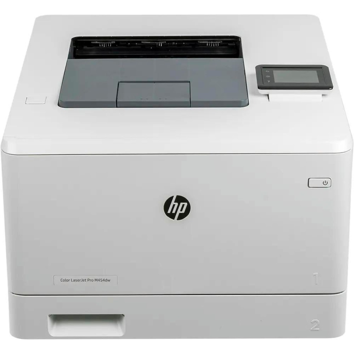 Принтер лазерный HP Color LaserJet Pro M454dw, белый