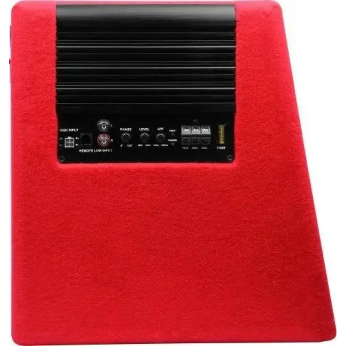 Сабвуфер автомобильный Ural АС-У12А КРАСНЫЙ (Цвет: Red)