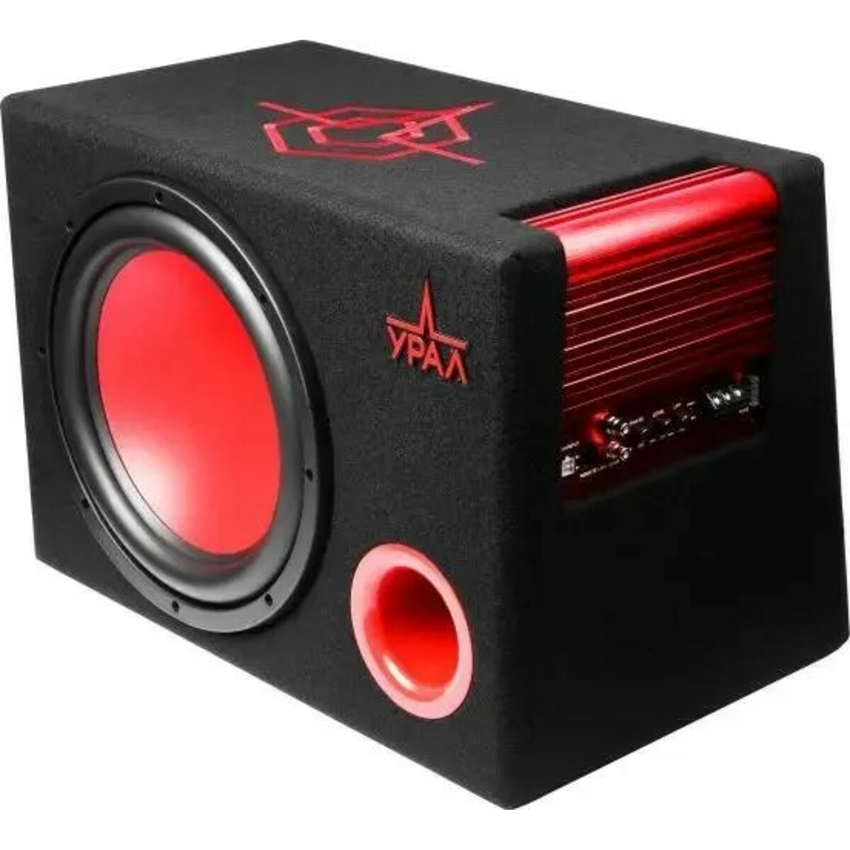 Сабвуфер автомобильный Ural АС-У12А, черный