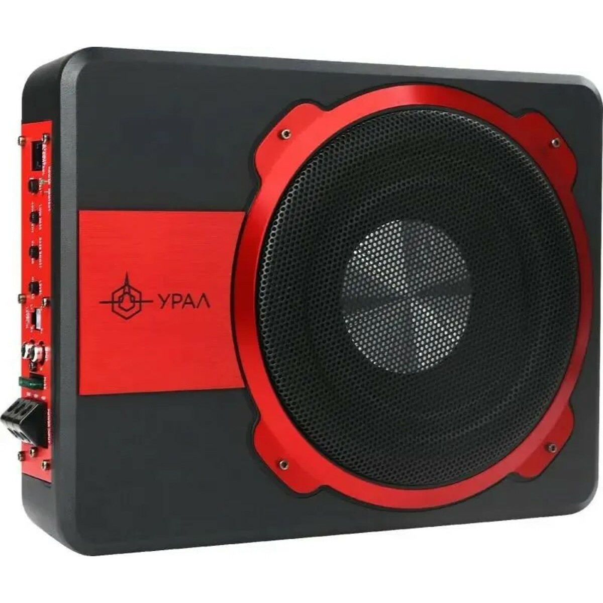Сабвуфер автомобильный Ural ПМН-1 (Цвет: Red/Black)