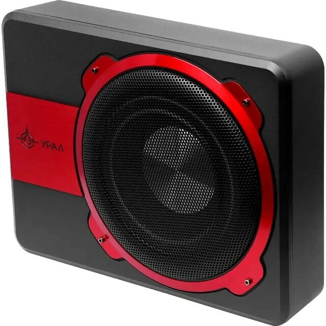 Сабвуфер автомобильный Ural ПМН-1 (Цвет: Red / Black)