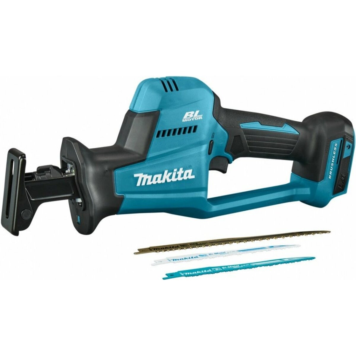 Сабельная пила Makita DJR189Z (Цвет: Blue)